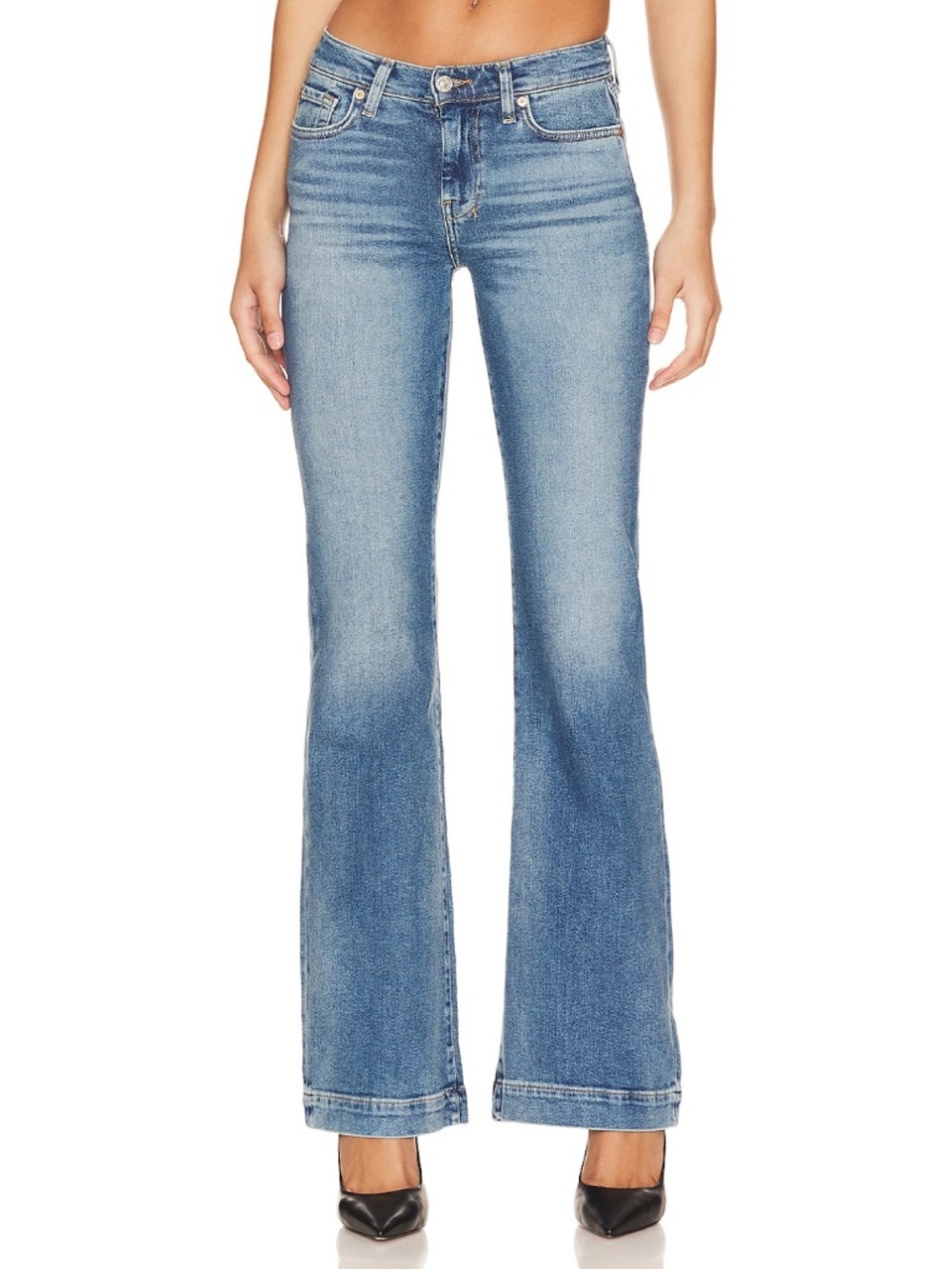 NEW Revolve 7 For All Mankind Dojo Original Trouser Jean Lyme 29